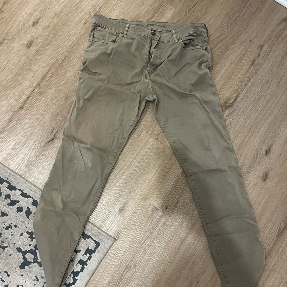 American Eagle Jeans 38x34 Slim Straight - Khaki Color